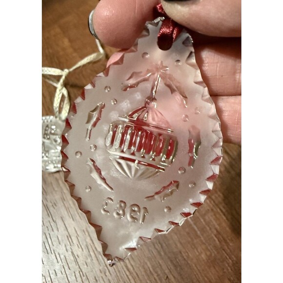 Waterford 1983 1997 Annual Crystal Christmas Ornaments - Picture 7 of 11